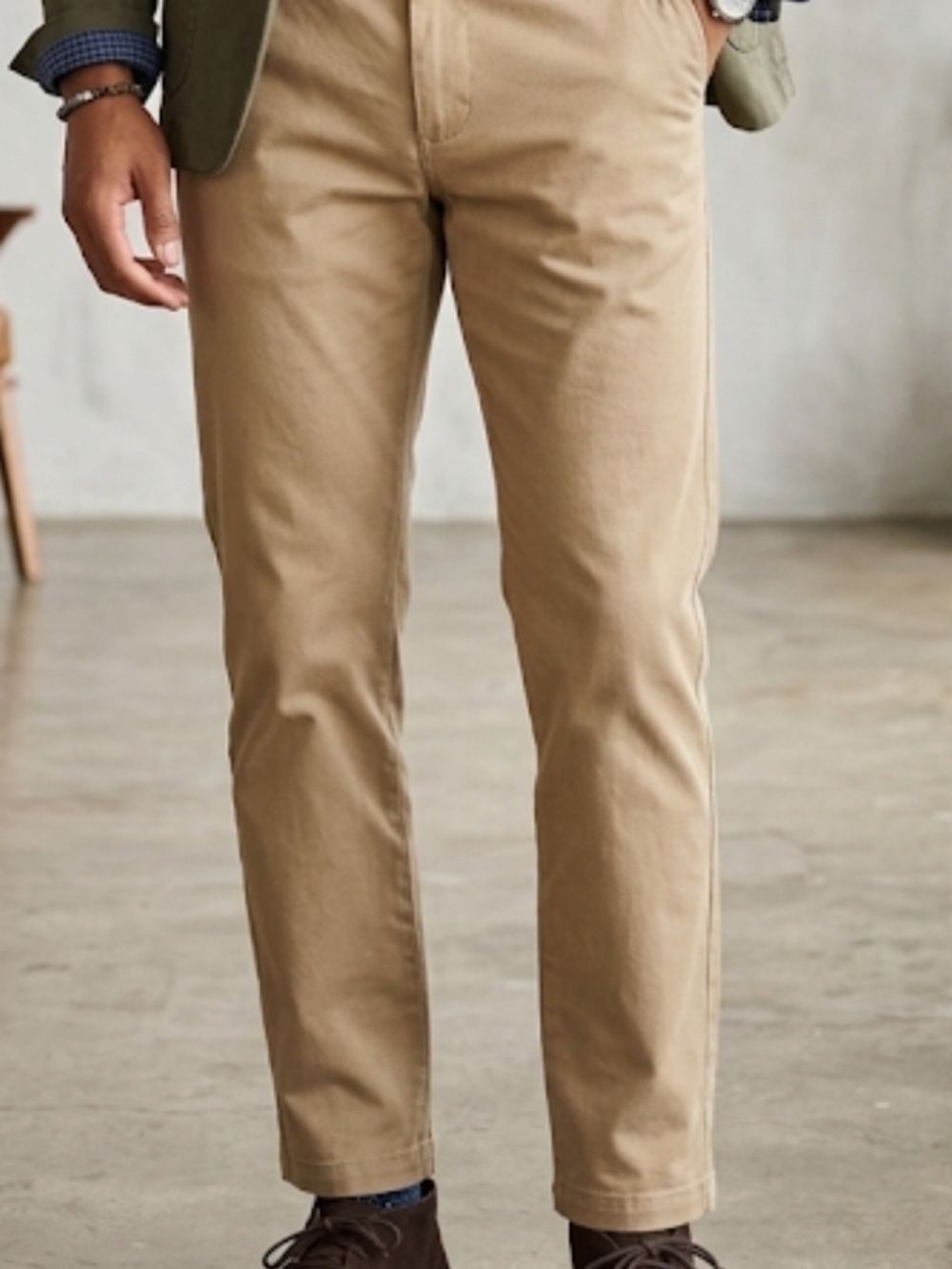 Men's Classic Khaki Pants - Picture 2 of 12